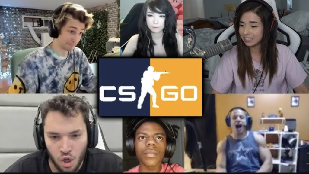 Influencers and Streamers CSGO